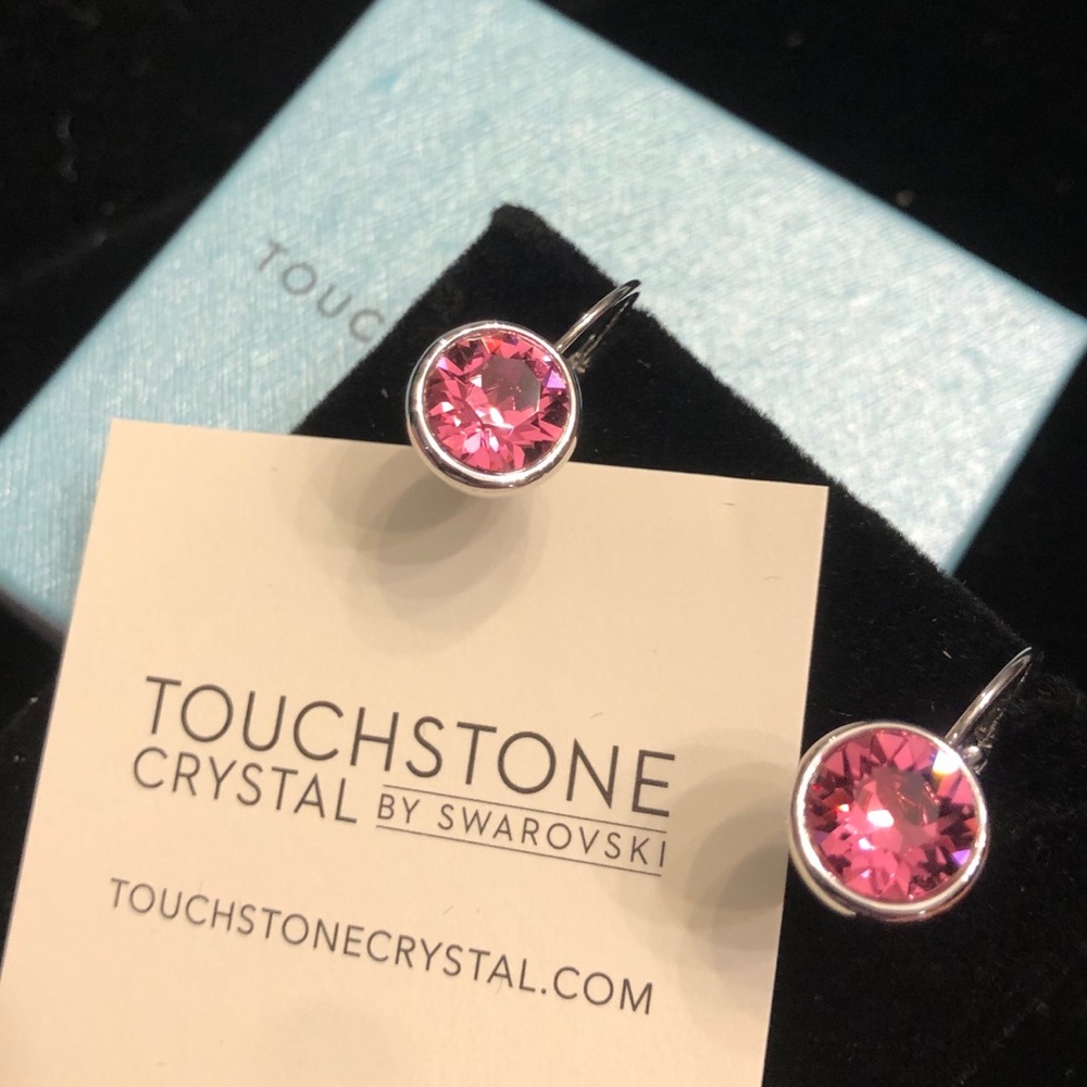 SWAROVSKI pink Earrings